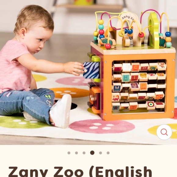 Wooden activity cube - Picture 5 of 6